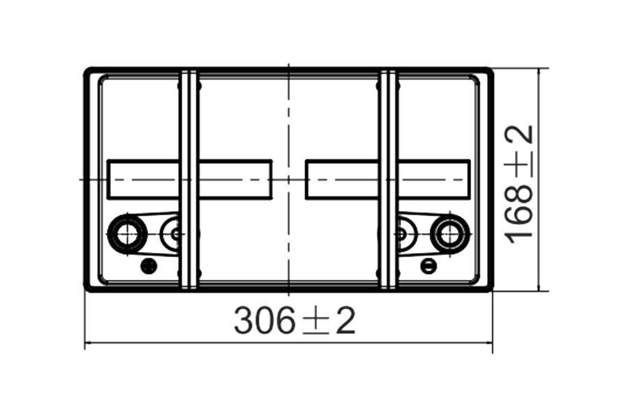 Тяговый аккумулятор WBR EVX12-105C