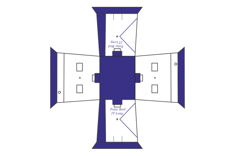 Палатка "Polar Bird 2Т long"